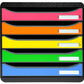 EXACOMPTA ladebox BIG-BOX PLUS, 5 laden, mandarijn