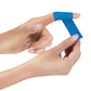 Lifemed pleisterverband, zelfklevend, blauw, 9st.