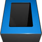 V-Part top voor modulaire afvalbak 60 l, blauw