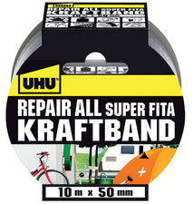 UHU Kraftband Repair all, (B)50 mm x (L)10 m, zilver