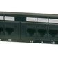 DIGITUS 19 Patch Panel Cat.5e, Klasse D, 24 x RJ45, 1 RU