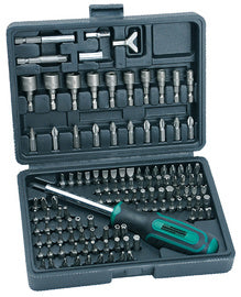 BRÜDER MANNESMANN Schroef- & Bit Set Box, 122-delig