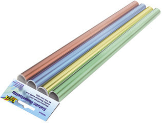 folia aluminium blikfolie, (B)300 x (L)500 mm, geassorteerde kleuren