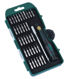 BRÜDER MANNESMANN set precisie-mechaniekbits, 36 stuks