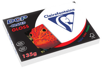 Clairalfa Laser Printer Paper DCP Coated Gloss, A3, 135 gsm
