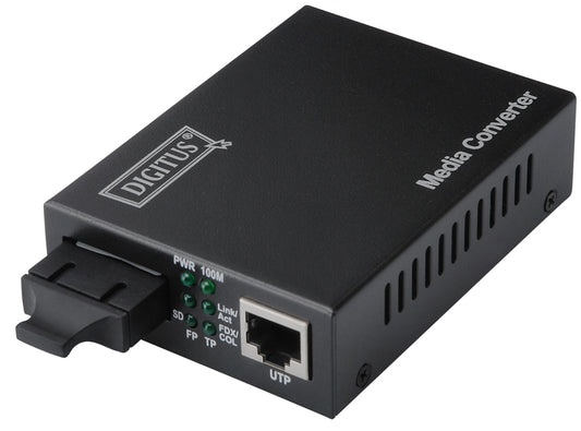 DIGITUS Fast Ethernet-mediaconverter, RJ45/SC, multimode