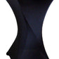 Hoes voor statafel, zwart, diameter 80 cm
