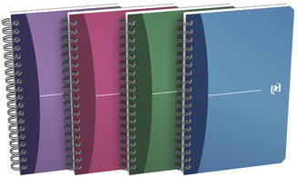 Oxford spiraal notitieboek Urban Mix, 110 x 170 mm, gelinieerd
