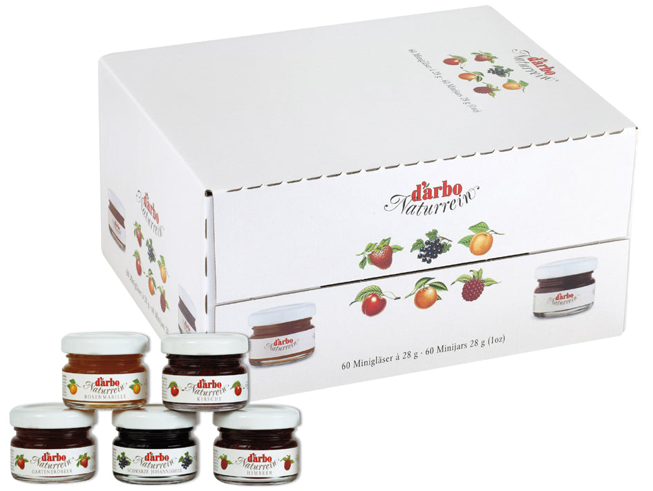 darbo jam in minipotje, assortimentsdoos
