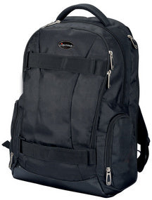 LiGHTPAK schoolrugzak HAWK, met notebookvak, zwart