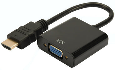 DIGITUS HDMI naar VGA converter, zwart