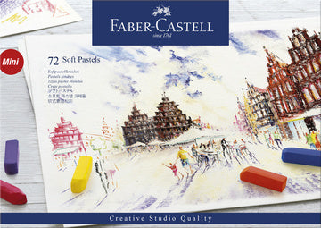 FABER-CASTELL zachte pastelkrijtjes STUDIO QUALITY, 72-delig doosje