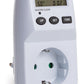 Perel energiemeter, 230 V, 16 A, wit, voor Nederland