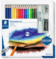 STAEDTLER Waterverf Design Journey tekenset, 18 stuks