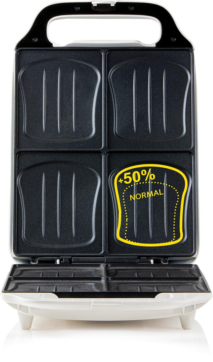 Domo croque monsieur machine Family Croque XXL, wit