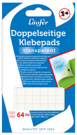 Loper kleefkussens, verwijderbaar, transparant