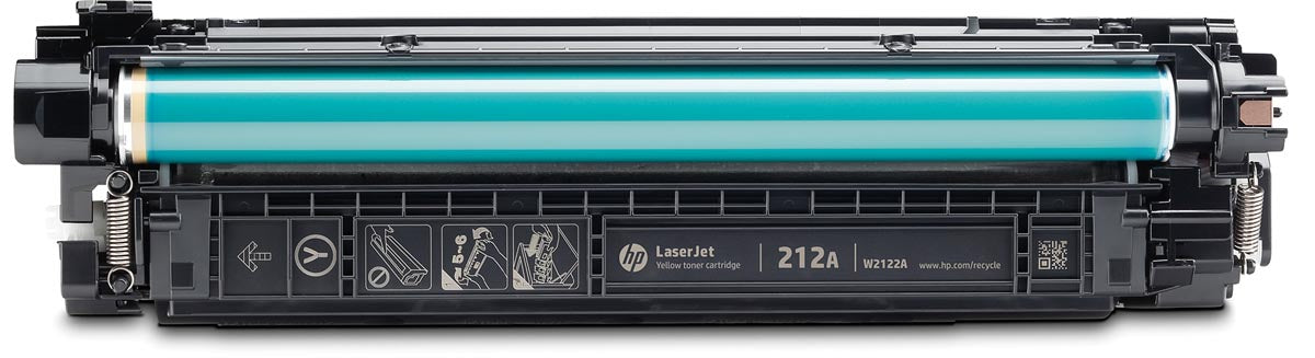 HP toner 212A, 4.500 pagina's, OEM W2122A, geel