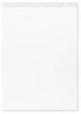 LANDRÉ blocnote zonder schutblad, DIN A7, 50 vel, blanco
