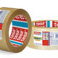 tesapack verpakkingstape 4124, van PVC, 75 mm x 66 m