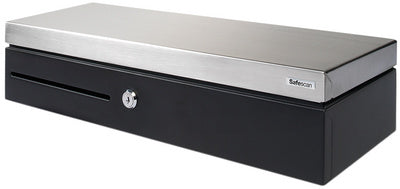 Safescan SD-4617S geldlade voor standaardgebruik, zwart/zilver