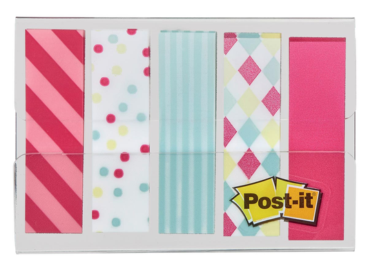 Post-it Index, Candy Collection, ft 11,9 mm x 43,2mm, 5 x 20 stuks