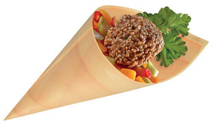 PAPSTAR Fingerfood tip zakje puur, diameter: 45 mm