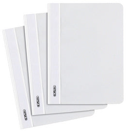herlitz losbladige ordner, DIN A5, gemaakt van PP-folie, wit