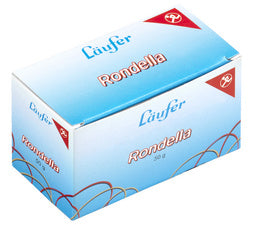 Runner elastiekjes RONDELLA in kartonnen doosje, 100 x 5 mm, 50 g
