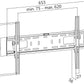 LogiLink TV muurbeugel, kantelbaar, voor 96,98 - 177,8 cm