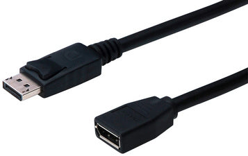 DIGITUS DisplayPort 1.2 verlengkabel, 2,0 m, zwart