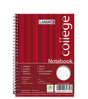 LANDRÉ Notitieboek college DIN A6, 160 Blatt, kariert