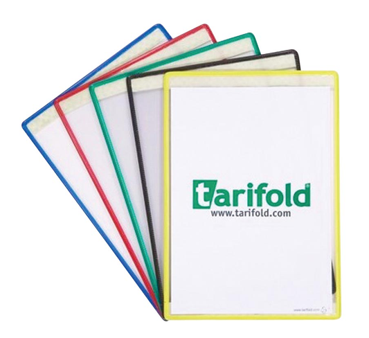 Tarifold zelfklevende tas