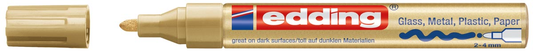 Edding glanslakmarker e-750 CR goud