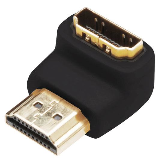 DIGITUS HDMI bocht adapter, 90 graden schuin, HDMI-A