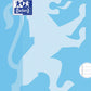 Oxford School schrift, ft A4, 72 bladzijden, met kantlijn, gelijnd, assorti, pak van 3 stuks
