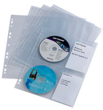 DURABLE CD/DVD-hoes COVER LIGHT M, voor 4 CD's, PP, DIN A4