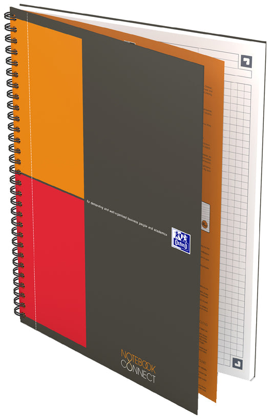 Oxford International college notitieblok notitieboek, B5, gelinieerd
