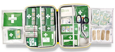 CEDERROTH Eerste Hulp Kit groot, in zachte koffer