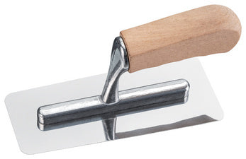 WESTEX troffel roestvrij staal, Venetiaanse vorm, 200 x 90/80 mm