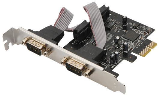 DIGITUS Serielle 16C950 PCI Express-kaart, 2 poorten