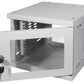 LogiLink 10 wandverdeler SoHo, gemonteerd, 8 HE, zwart