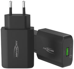 ANSMANN USB adapterstekker HOME CHARGER 130Q, zwart
