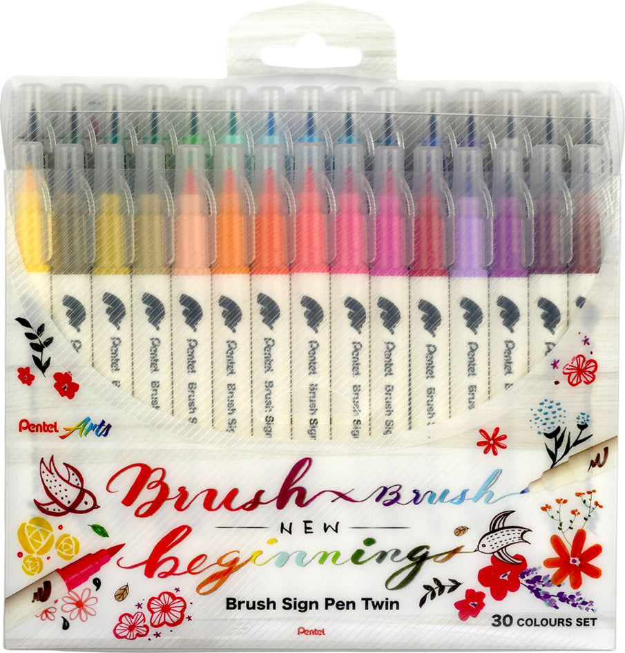 Pentel BrushBordstift