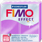 FIMO EFFECT boetseerklei, ovenhardend, neon geel, 57 g