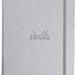 RHODIA notitieboek Webnotebook, DIN A5, gestippeld, zwart