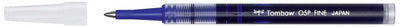 Tombow rollerballvulling, 0.7 mm, blauw