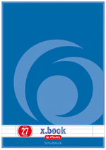 herlitz x.book schoolnotitieblok, DIN A4, regel 27 / gelinieerd