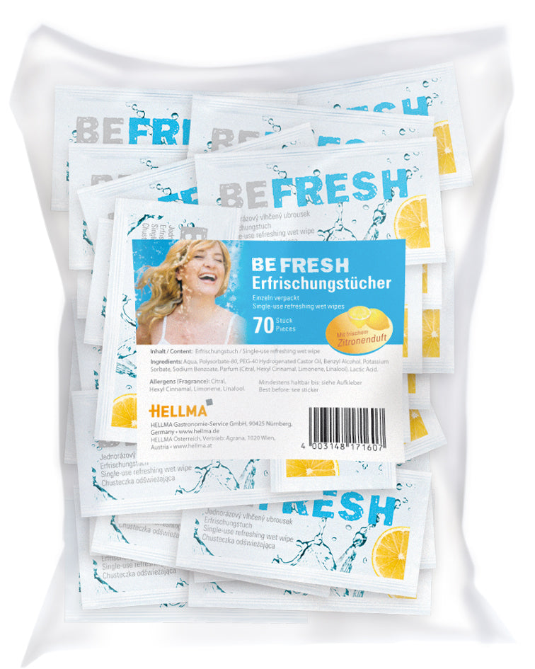 HELLMA verfrissende handdoek befresh, in polybag