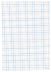 herlitz Flipchart bloc, 20 vellen, blanco, 680 x 990 mm