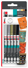 Maraboe Paint Marker Brilliant Painter, blisterverpakking van 5